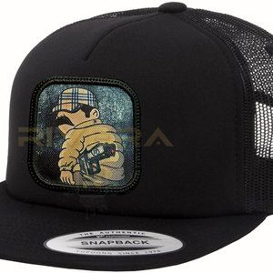 Chapo Bros Hat Black, La Chapizza JGL 701P gorra bros, El Chapo embroidery Hat